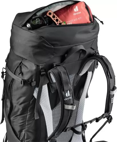 Deuter Futura Air Trek SL Trekking Backpack Women - 55l + 10l, black-graphite